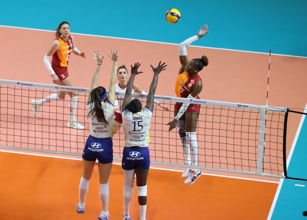 Galatasaray Daikin, CEV Kupası’nda 8’li Finaller Turu’nda