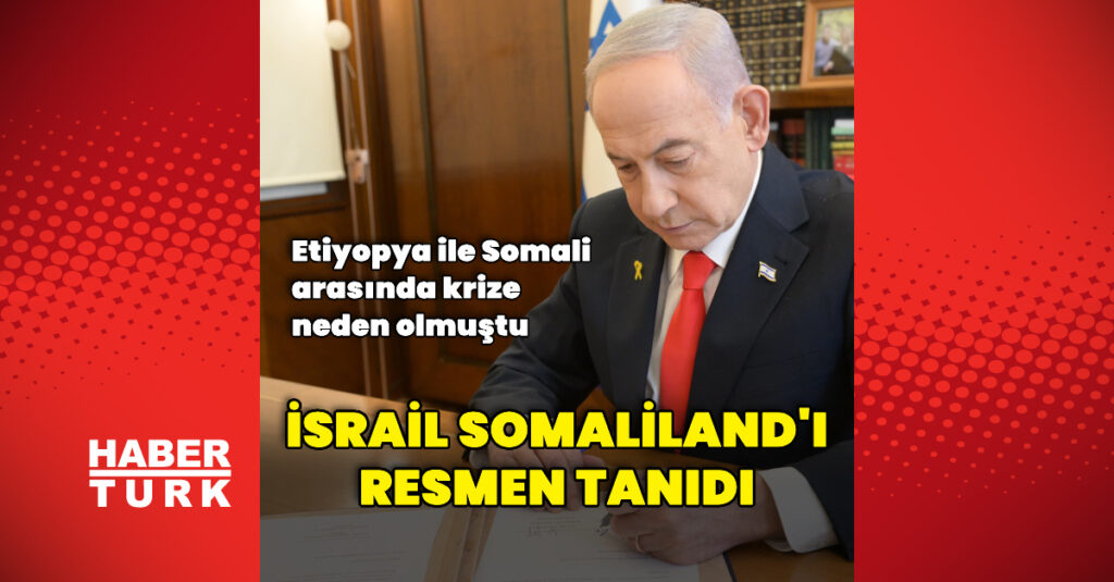 İsrail, Somaliland’ı tanıdı