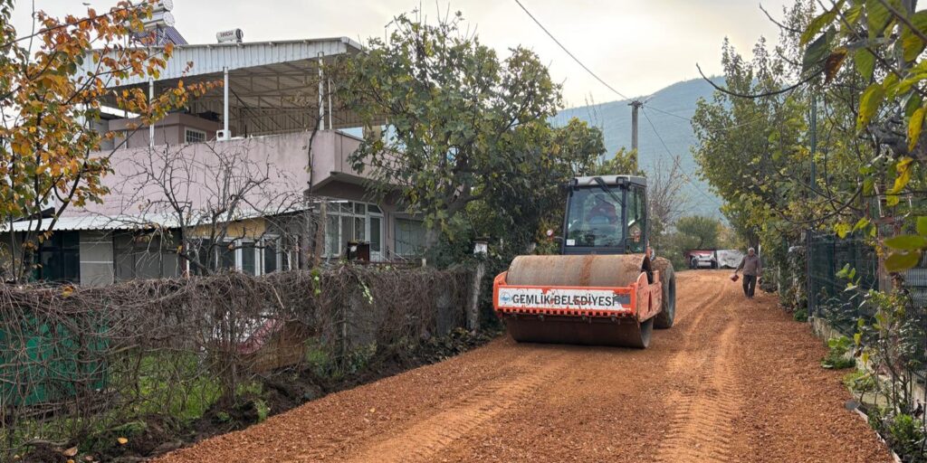 Kumsaz’da Ulaşım Kalitesi Gemlik Belediyesi ile Artıyor