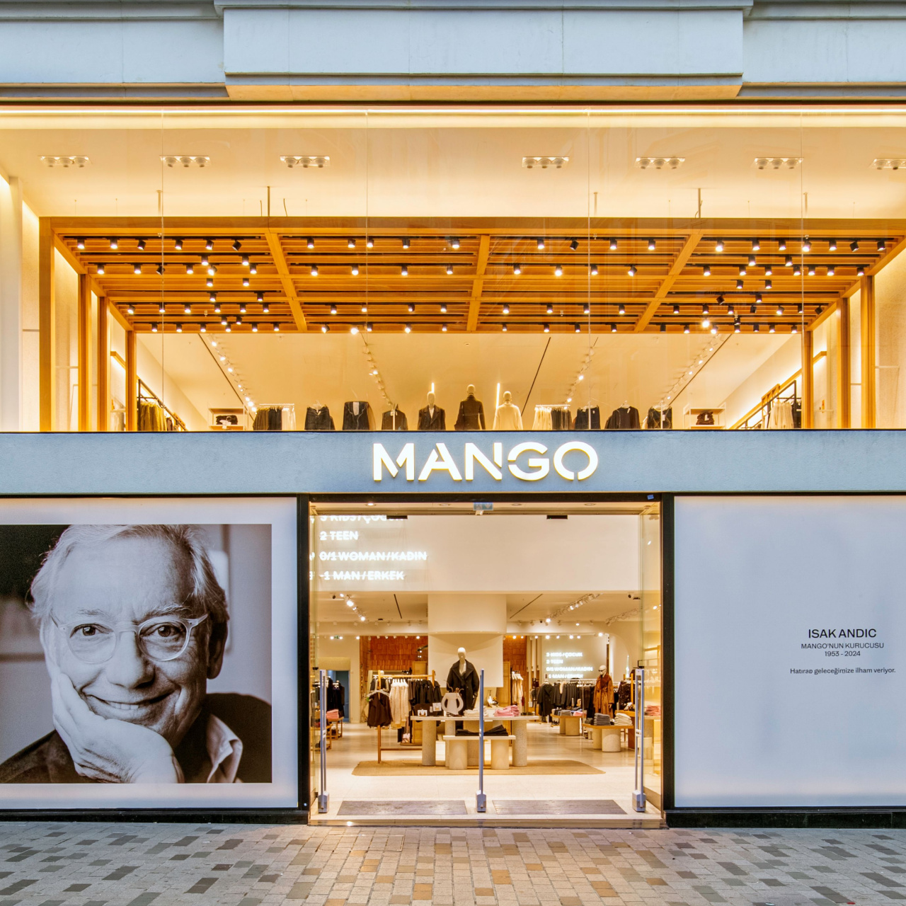 Mango’nun kurucusu anıldı