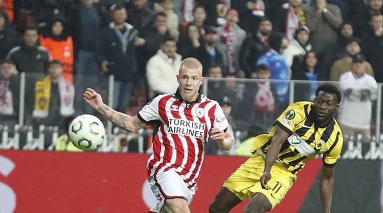 Samsunspor, Avrupa’da ilk yenilgisini AEK’ten aldı