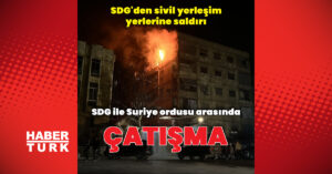 Suriye ordusu ile PKK/YPG arasında çatışma