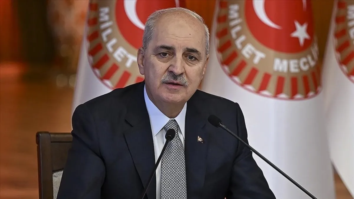 TBMM Başkanı Numan Kurtulmuş: Süreçte ortak rapor aşamasına geldik