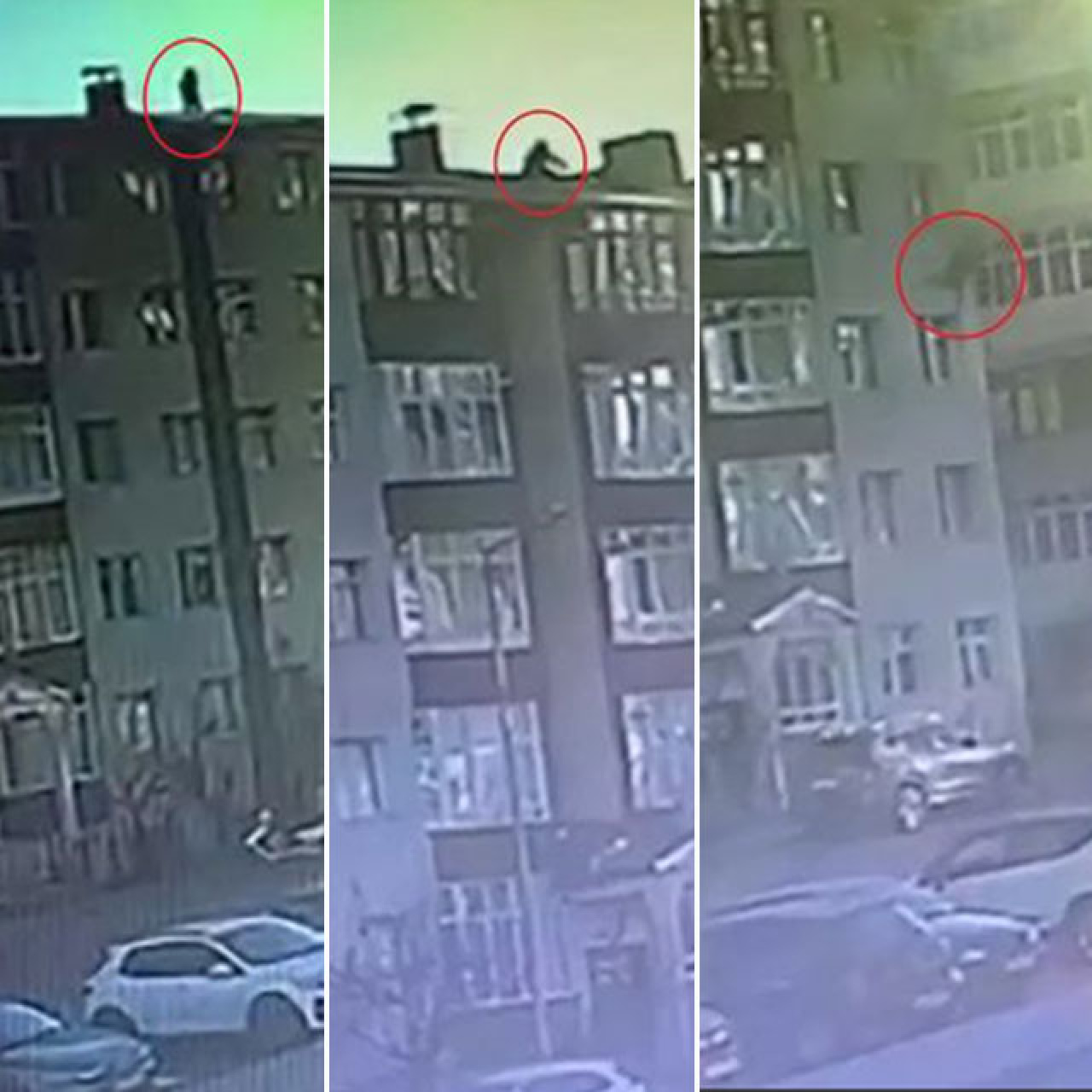 Tamir ettiği bacayı kontrol ediyordu… Tutunacak yer bulamadı!