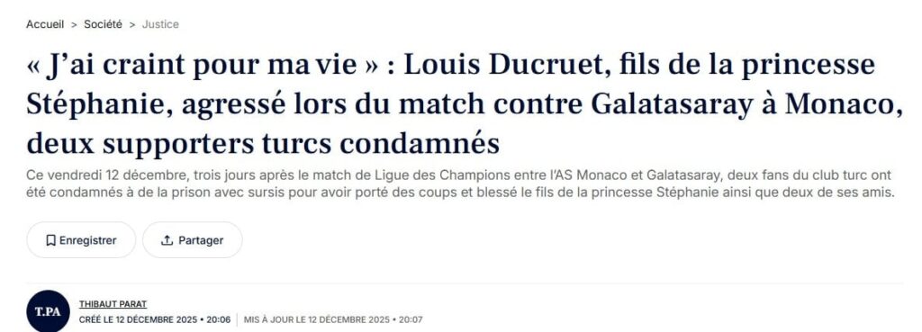 Türk baba-oğul Monaco prensesinin oğlunu dövdü: Bütün ülke ayağa kalktı!