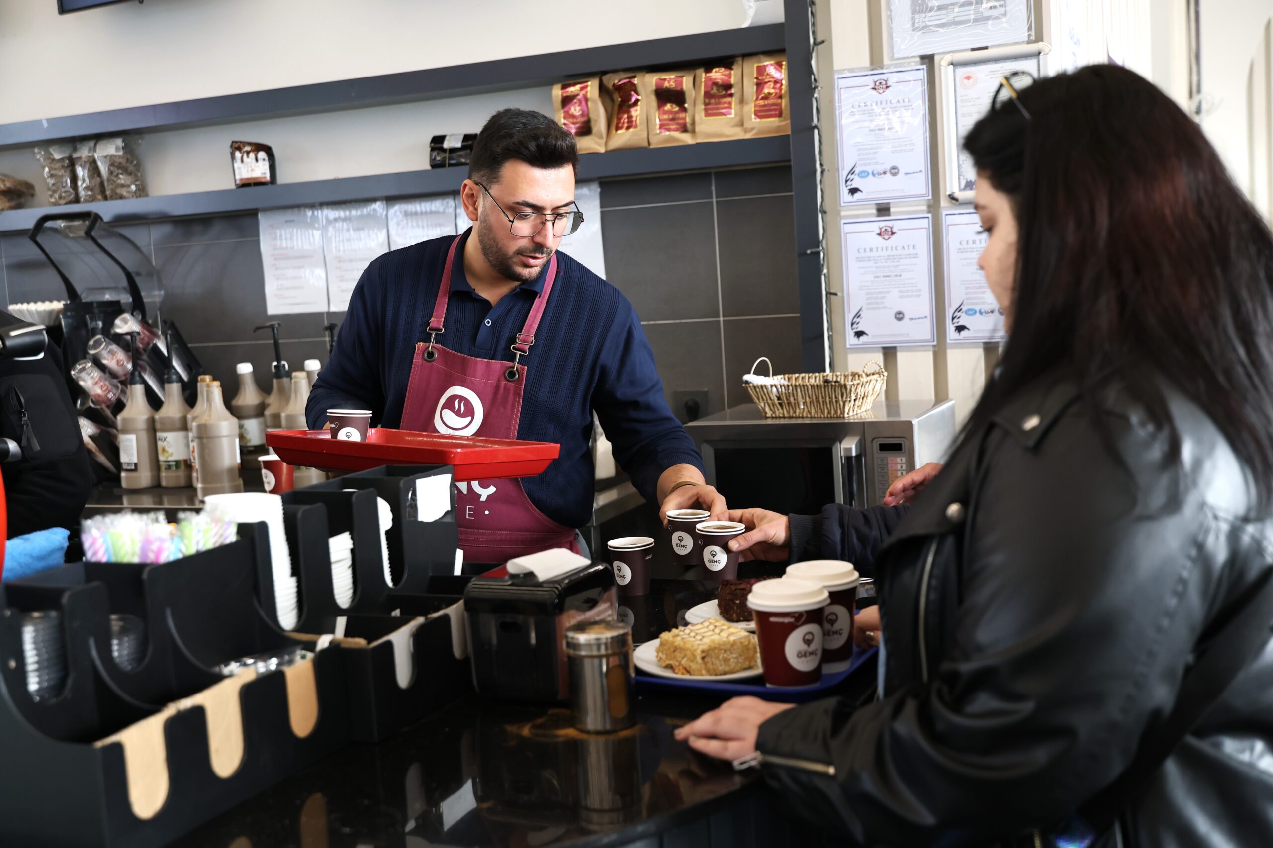Gençler Genç Kafe’nin Müdavimi Oldu