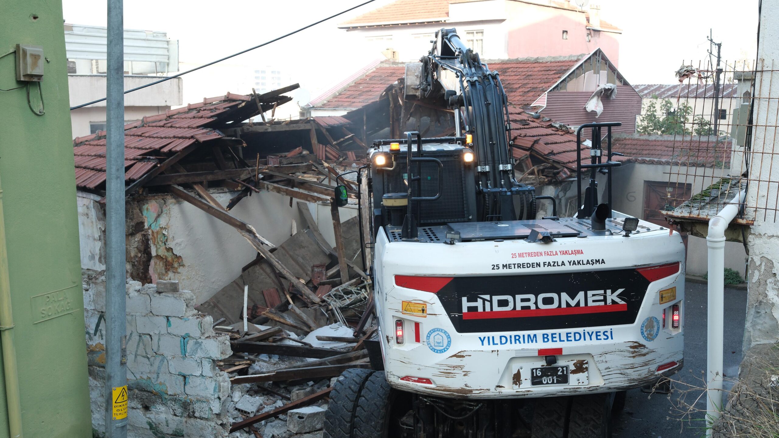 Yıldırım’da metruk yapılara yer yok