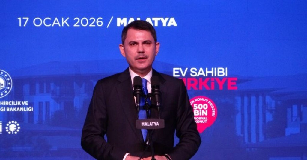 500 bin sosyal konut inşa ediyoruz
