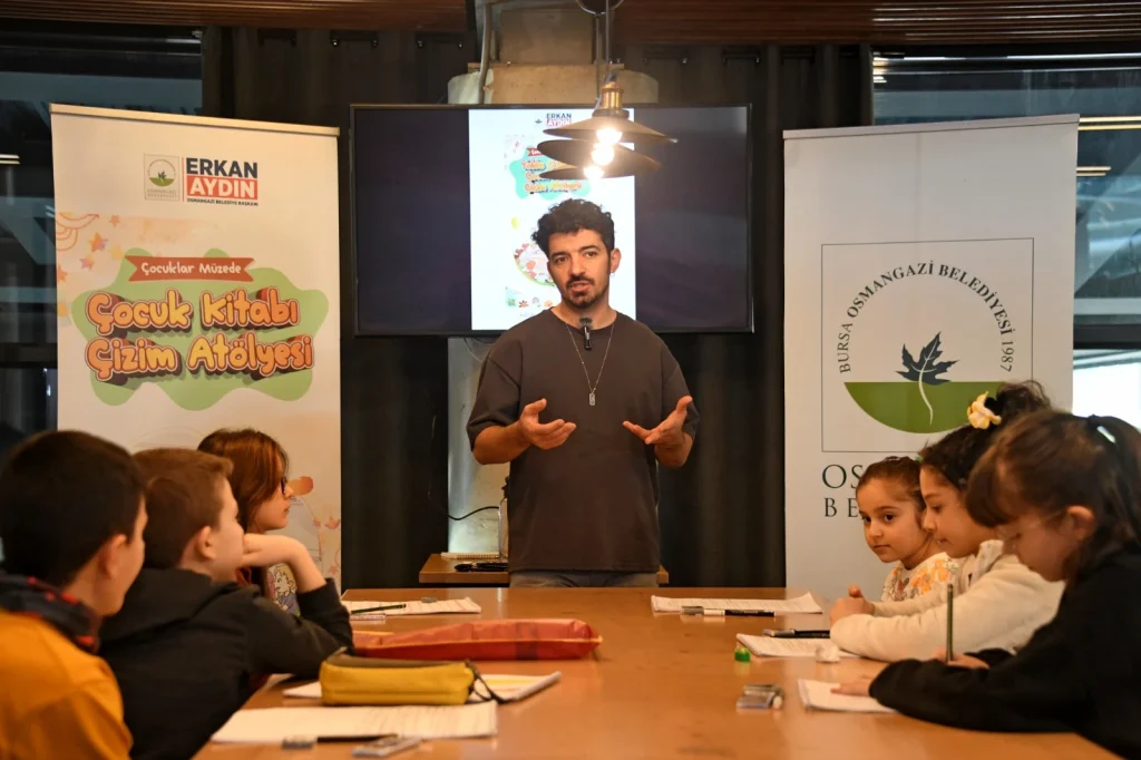 Çocuklar Osmangazi’de Sanat Dolu Günler Yaşıyor