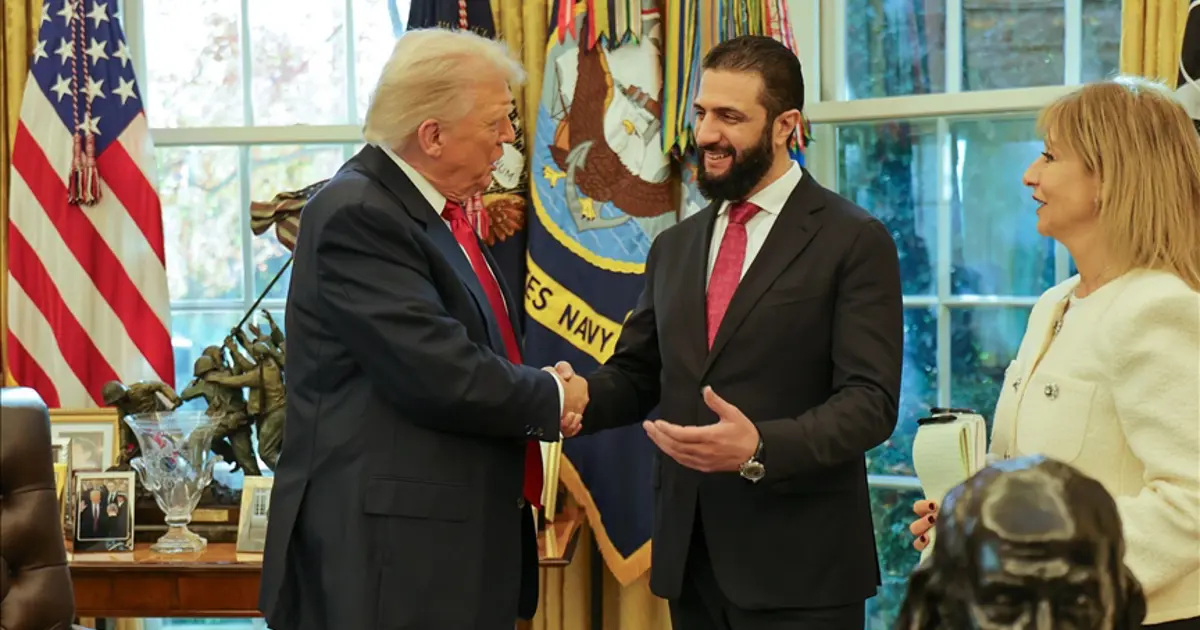 ABD Başkanı Trump, Ahmed Şara ile görüştü