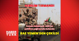 BAE, Yemen’den çekildi