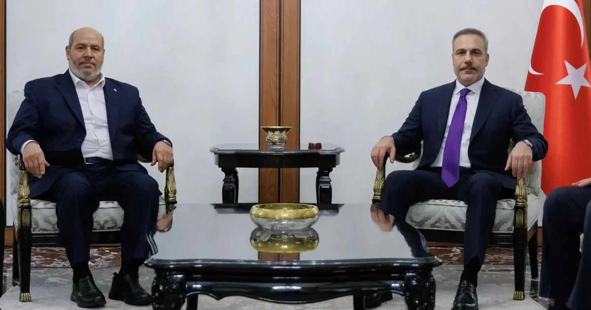 Bakan Fidan, Ankara’da Hamas heyeti ile görüştü