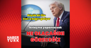 Büyük bir armada İran’a doğru gidiyor