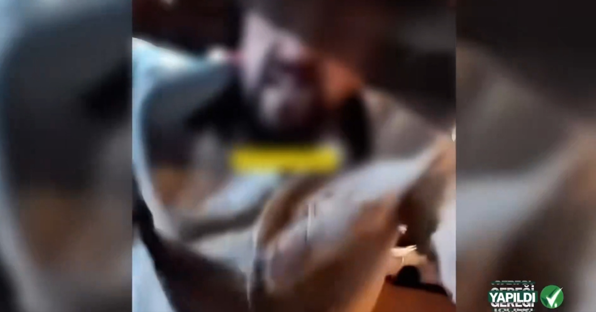 Cama kafa atan sürücü yakalandı!