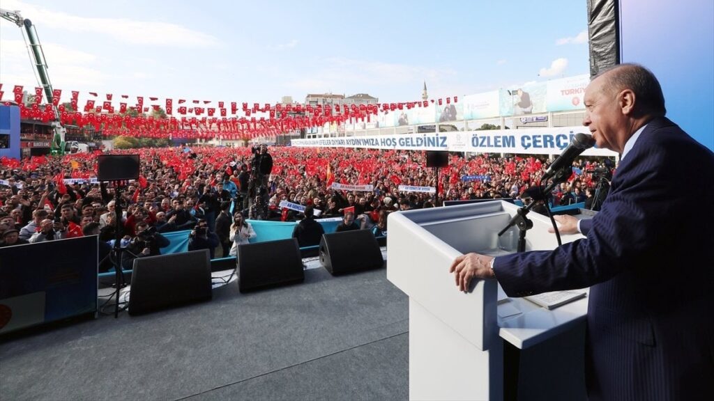 Cumhurbaşkanı Erdoğan’a Aydın’da yoğun ilgi