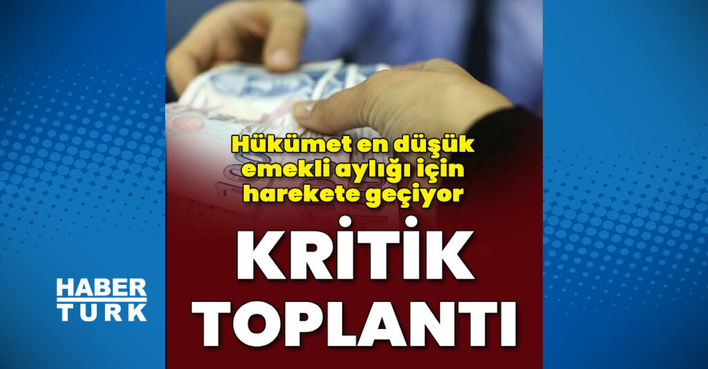 Emekli aylığı için toplantı kararı