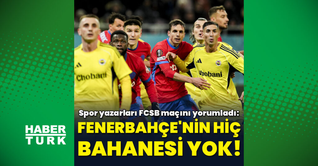 Fenerbahçe’nin hiç bahanesi yok!