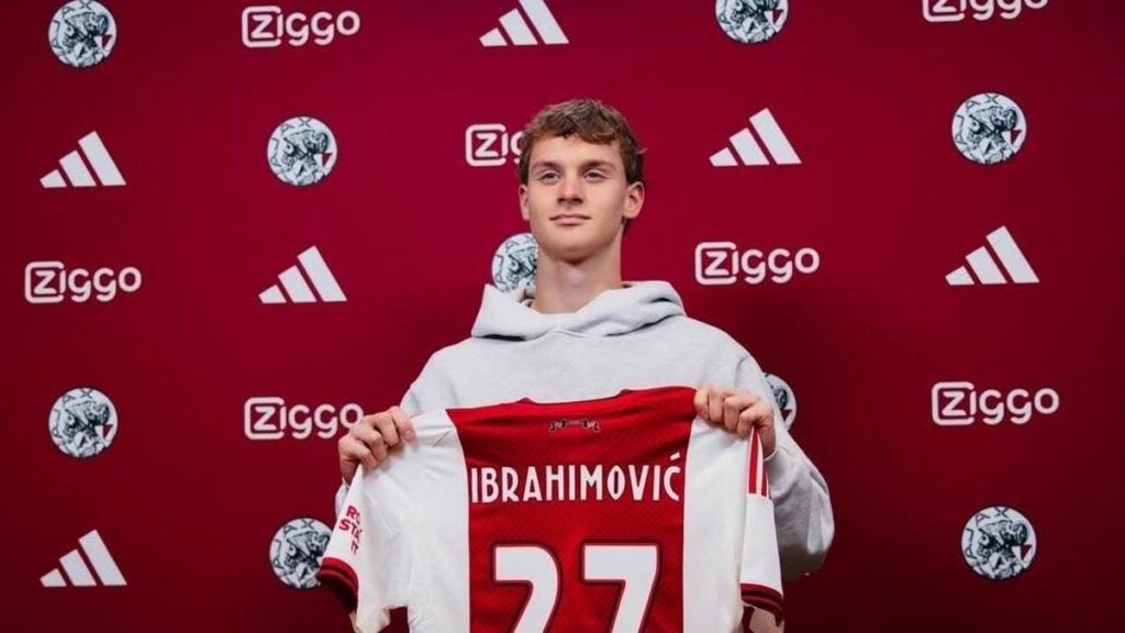 Ibrahimovic’in oğlu Maximilian, Ajax’a kiralandı