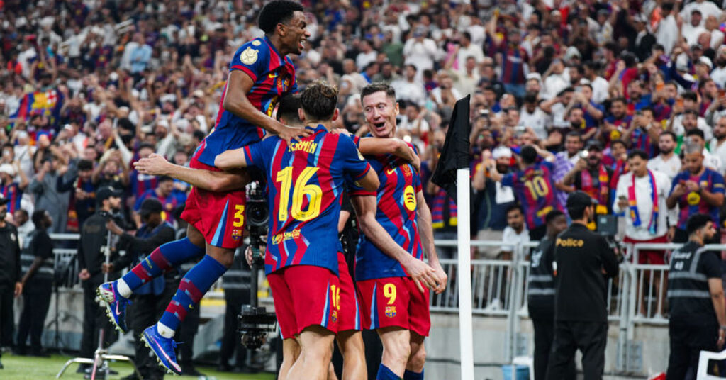 İspanya’nın ‘Süper’i Barça!