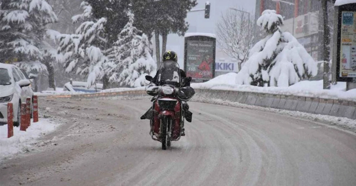 İstanbul’da kurye ve ağır taşıtlara kar yasağı!
