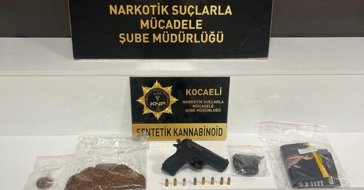 Kocaeli’de uyuşturucu operasyonları: 5 tutuklama