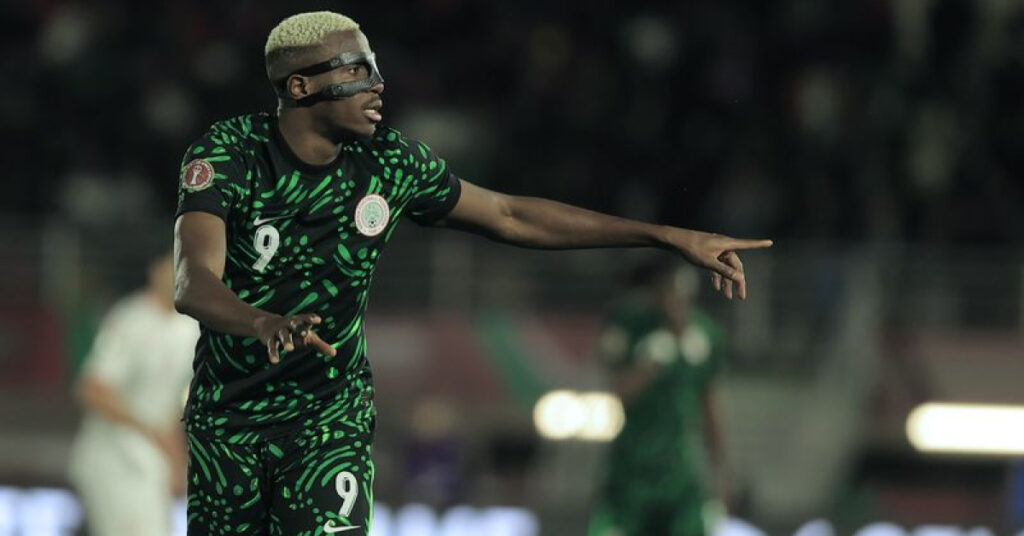 Osimhen 2 gol attı, Nijerya çeyrek finale yükseldi!