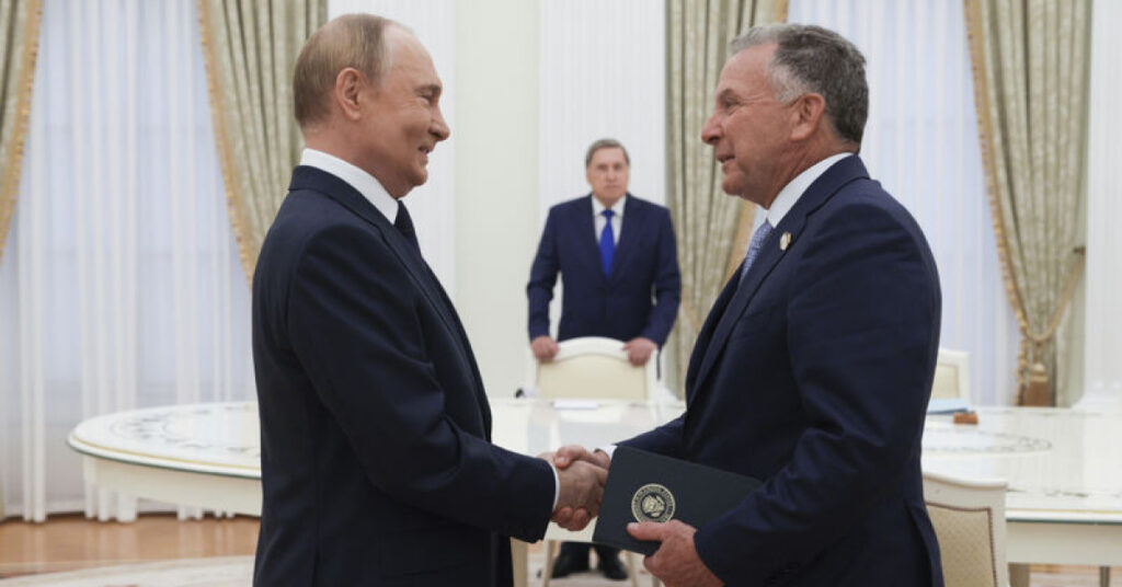 Putin, ABD heyeti ile bir araya geldi