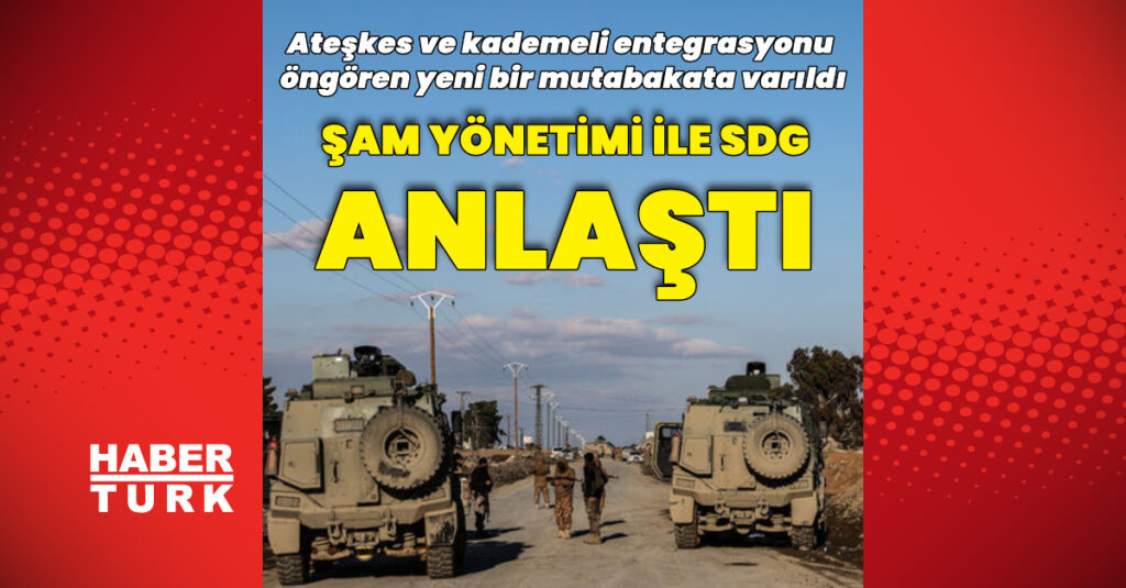 Şam yönetimi ile YPG kapsamlı ateşkeste anlaştı