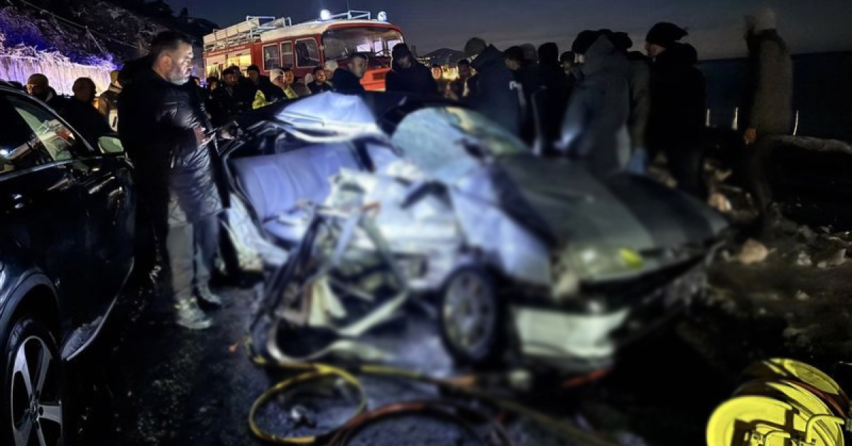 Sinop’ta trafik kazası: 2 ölü, 6 yaralı