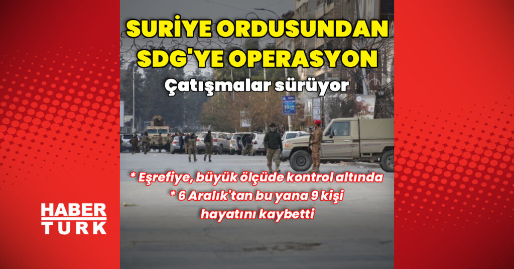 Suriye ordusundan Halep’te nokta operasyonlar