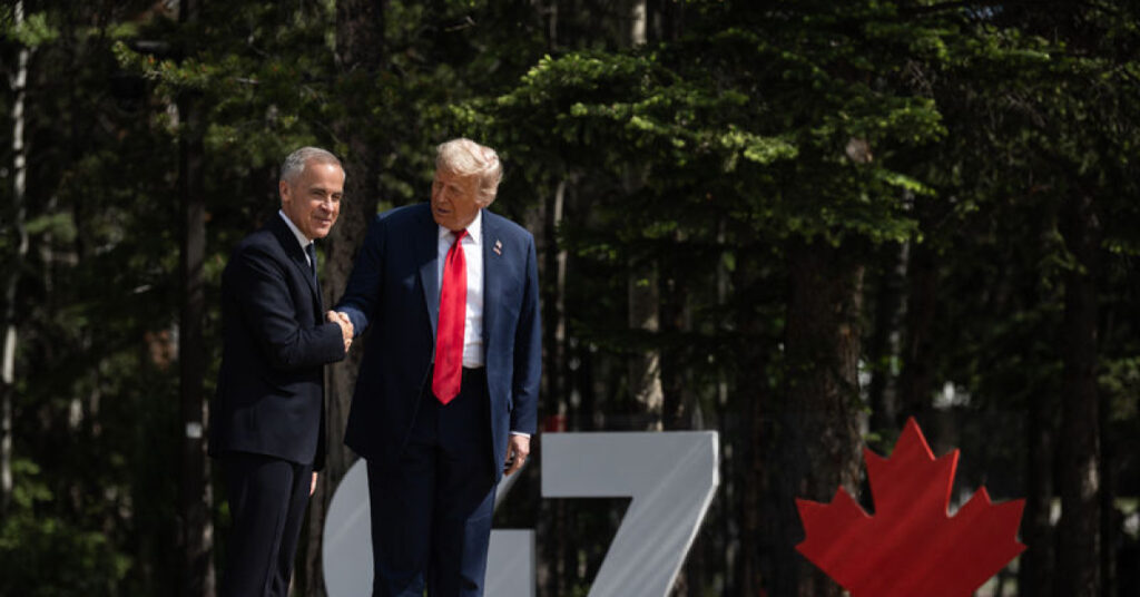Trump Carney’e davetini geri çekti
