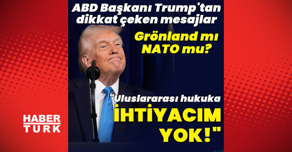 Uluslararası hukuka ihtiyacım yok