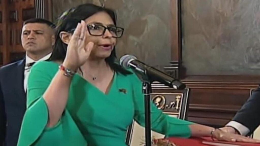 Venezuela’da Delcy Rodriguez yemin etti