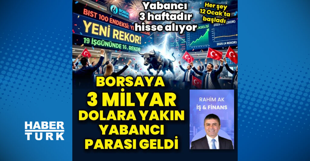 Yabancı alımlara başladı