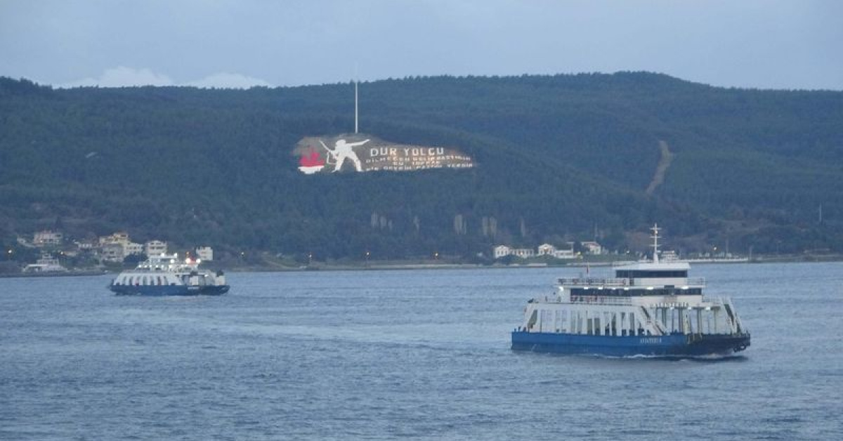 Yarınki Geyikli-Bozcaada feribot seferleri iptal