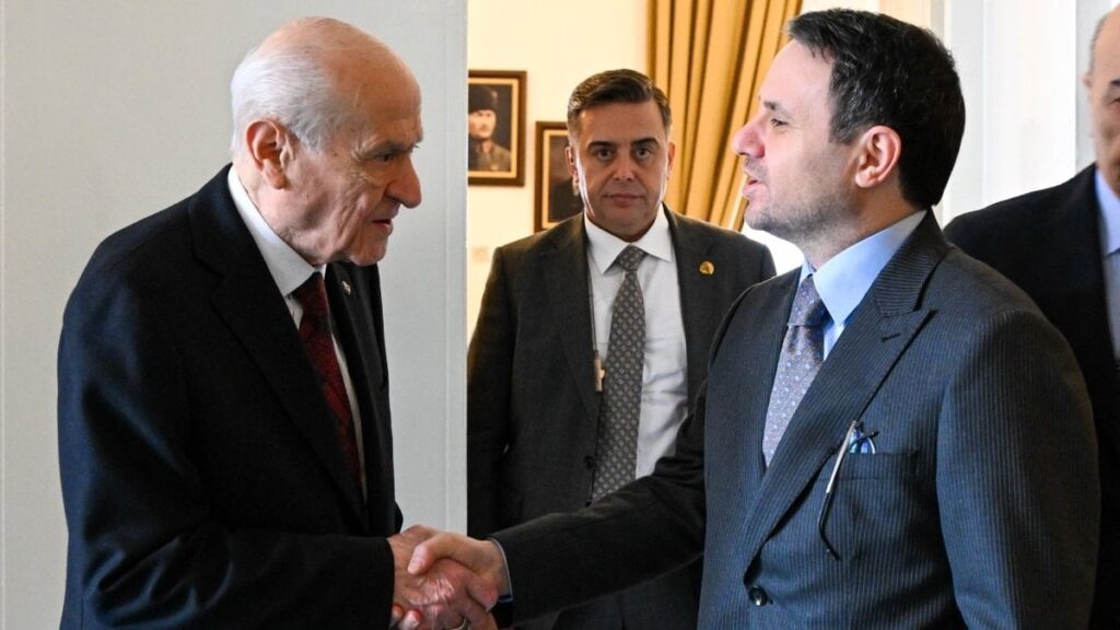 Adalet Bakanı Gürlek’ten Bahçeli’ye ziyaret