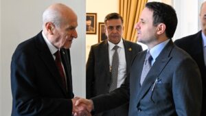 Adalet Bakanı Gürlek’ten Bahçeli’ye ziyaret