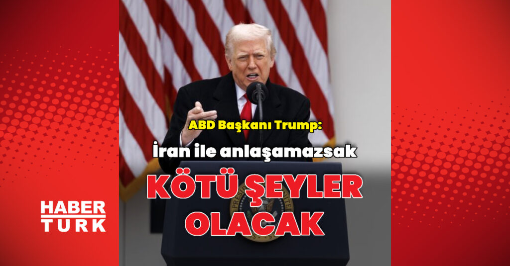 Anlaşamazsak, muhtemelen kötü şeyler olacak
