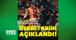 Derbi tarihi açıklandı!