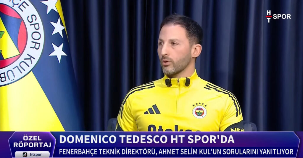 Domenico Tedesco HT Spor’a konuşuyor!