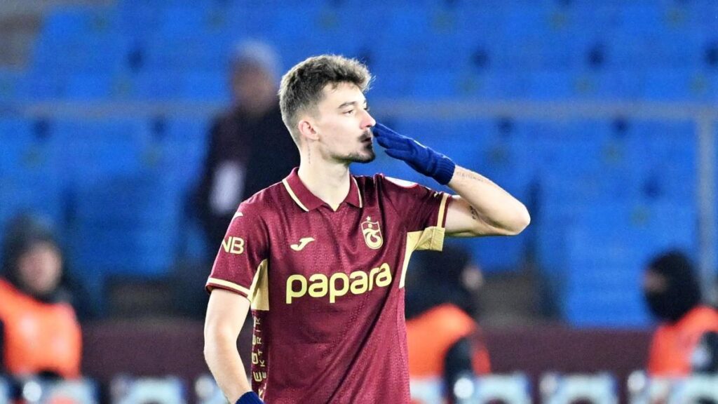 Ernest Muçi, Trabzonspor’da atmaya devam ediyor