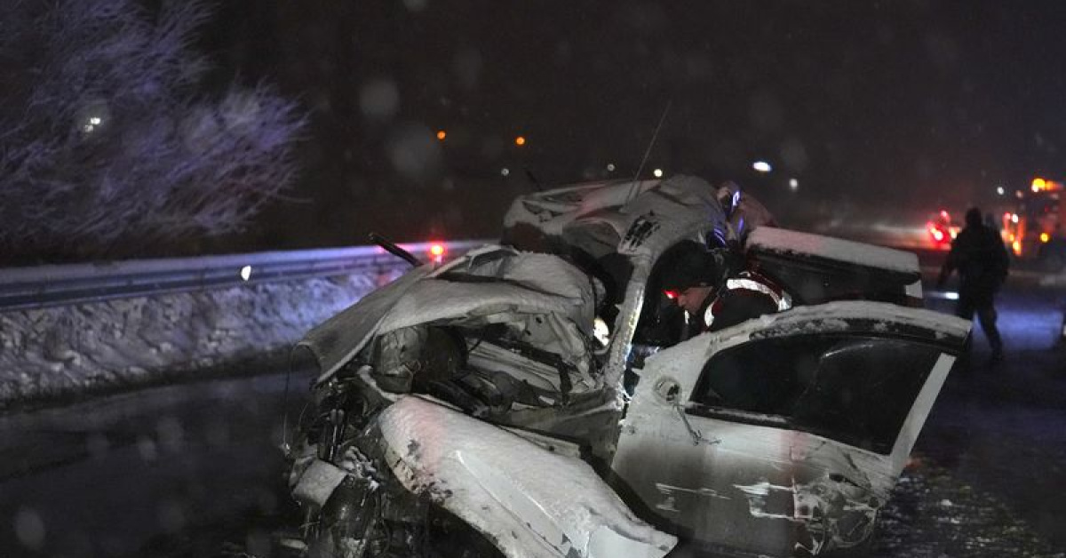Erzurum’da kaza: 4 kişi hayatını kaybetti