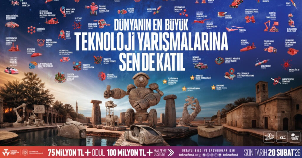 Geleceği üretenler TEKNOFEST’te buluşuyor!