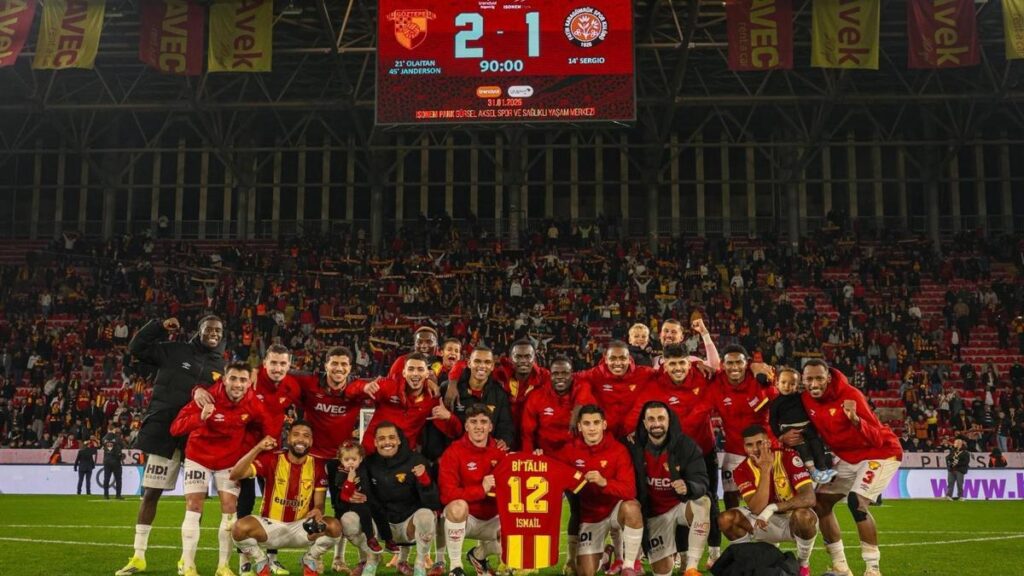 Göztepe, Süper Lig’deki hedefine devam ediyor