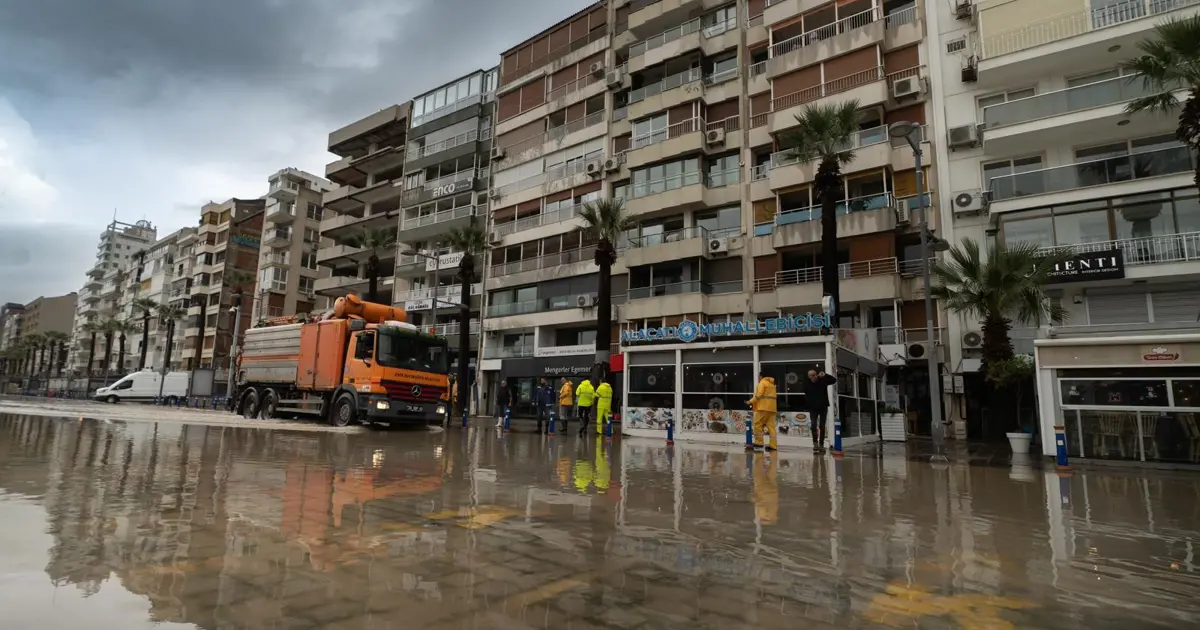 İzmir’in sağanak bilançosu. Son 88 yılın rekoru kırıldı
