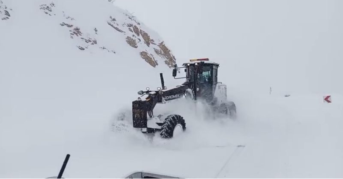 Kayseri-Malatya yolu kapandı!