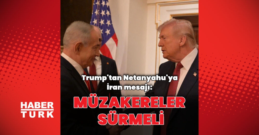 Netanyahu ile Trump bir araya geldi