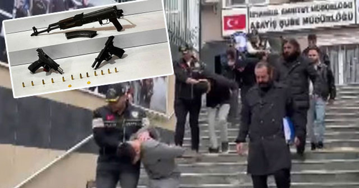 Plazaya kalaşnikofla saldırı! 5 tetikçi yakalandı!