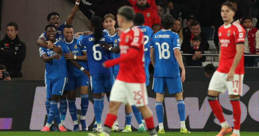 Real Madrid, Benfica deplasmanında kazandı!