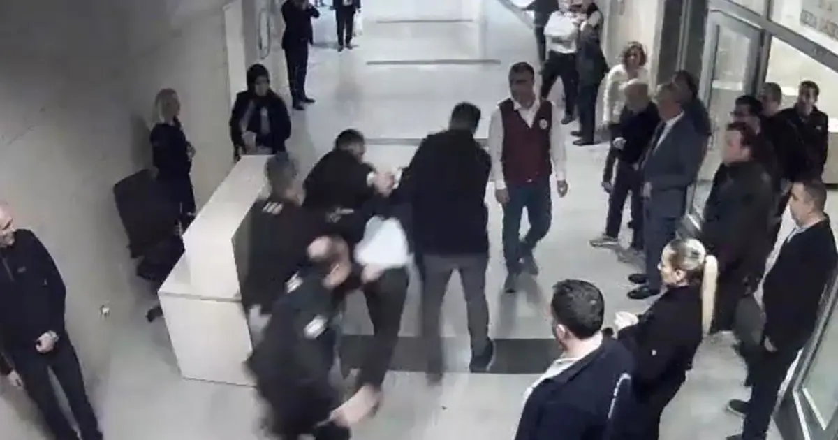 Savcı, Bölge Adliye Mahkemesi’nde kadın hakimi vurmuştu; olayın ardından yaşananlar kamerada